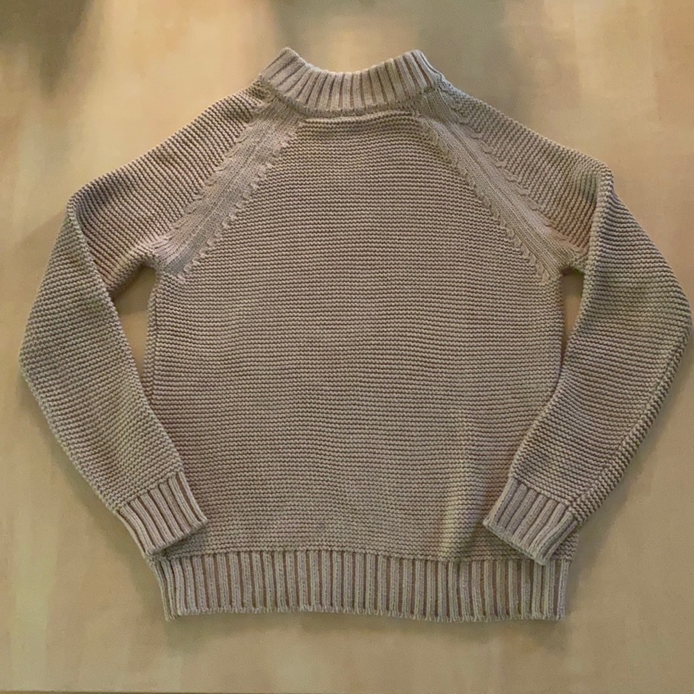 Zara Women’s Cable Knit Sweater Sz L